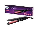 Placa de par PHILIPS StraighCare Essential BHS376 00, Tehnologie ThermoProtect, Placi cu infuzie de cheratina, Negru, L x A x I (mm) 54x346x90