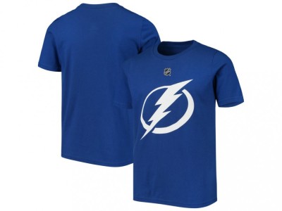 Tampa Bay Lightning tricou de copii Tampa Bay Lightning Primary Logo Tee - Dětsk&amp;eacute; M (9 - 11 let) foto