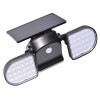 Lampa Solara Dubla 2x28 LED cu Senzor, Panou Solar Mobil, 300 Lumeni, Protectie Supra-Incarcare, JC13-1, Gradina, Iluminat Exterior