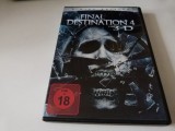 Final destination 4in 3 D, DVD, Engleza