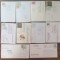 Transnistria - lot de 10 plicuri efectiv circulate după 1990 cu timbre proprii