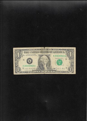 Statele Unite SUA USA 1 dollar 1988 K Dallas seria20630963 uzata foto