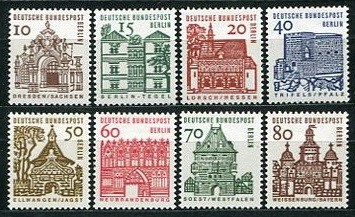B0221 - Berlin-vest 1964 - Uzuale 8v neuzat,perfecta stare foto