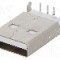 Conector USB A, pentru PCB, KEYSTONE - 932