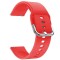 Curea silicon, compatibila Samsung Galaxy Watch3 40mm, telescoape Quick Release, Candy Red