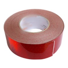 Banda reflectorizanta, culoare rosie, 50mm latime, 50m; Best Automax AutoDrive ProParts