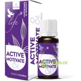 Active &amp; Motivate Amestec de Uleiuri Esentiale pentru Uz Intern 10ml