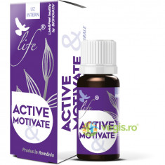 Active & Motivate Amestec de Uleiuri Esentiale pentru Uz Intern 10ml