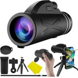 Monoclu Profesional 10x40, Telescop Compact de Inalta Putere