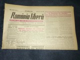 ZIARUL ROMANIA LIBERA 31 IULIE 1949