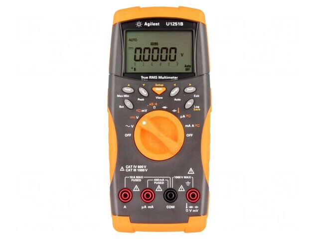 Multimetru Digital True RMS U1251B cu Bluetooth și IrDA LCD