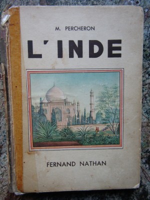 M. Percheron L&amp;#039;Inde (1936) foto