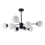 Cumpara ieftin Pendul Lace 8XE27 IP20, negru, Erste