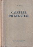 Carte Calcul Diferential N. N. Luzin Editura Tehnica Matematica Romana Carti Stiinta Cartonata