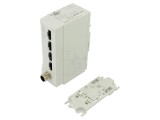 HUB STEGO SHC 071 18-30V DC pentru șină DIN, plastic, IP40, IO-Link
