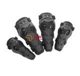 Set genunchiere si cotiere negre articulatie dubla
