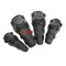 Set genunchiere si cotiere negre articulatie dubla