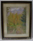 PEISAJ DE MUNTE PASTEL 1939