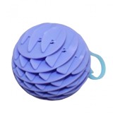 Jucarie worm fidget de decompresie, flippy, anti stres, dimensiune compacta 6 cm, dimensiune extinsa 15.5 cm, albastru eschis