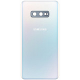 Capac Original Samsung Galaxy S10e G970 Prism white cu Geam Camera (SH)