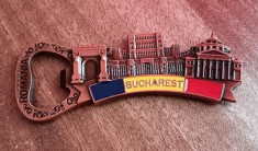 D1 - Magnet frigider - turism - desfacator bere - Casa poporului - Romania 6