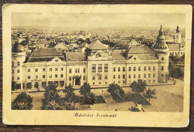 (112) CARTE POSTALA UNGARIA - SZENTES foto