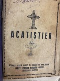 1938 Acatistier cu cheltuiala Maicii Isidora Monahia Grosu Manastirea Ratesti Buzau