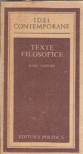 Texte filosofice - Karl Jaspers