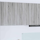 vidaXL Dulap suspendat Riga Gri Sonoma 80 x 31 x 80 cm Lemn compozit 884287