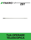 Tija telescopica Fakro ZST