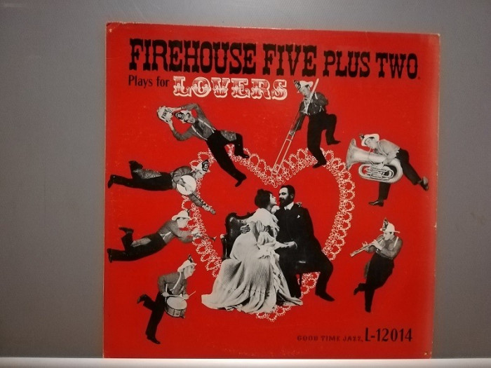 FireHouse Five Plus Two &ndash; Plays for Lovers (1956/Good/USA)- Vinil/Impecabil/Jazz