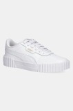 Puma sneakers Carina 3.0 culoarea alb, 400365