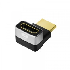 Adaptor Video LogiLink Angled, HDMI - HDMI, 8K, Negru AH0007A