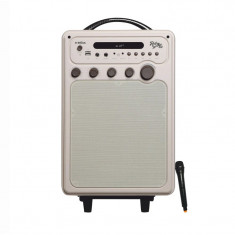 Boxa portabila E-Boda Retro Karaoke 100, 60 W, Bluetooth, USB, Card TF, Auxiliar, Radio FM foto
