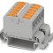 Conector pe șină 24A 690V push-in