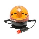 Girofar LED 12-24V cu 3 functii, talpa magnetica si protectie IP65