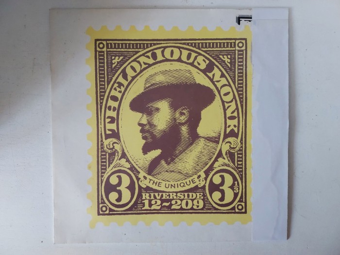 Disc vinil: Thelonious Monk &ndash; The Unique Thelonious Monk, Germania 1983, Jazz Bop, Post Bop