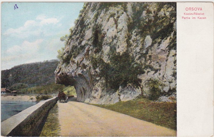 CP Orsova Cazane Kazan Reszlet ND(1917)