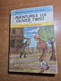 carte pentru copii - aventurile lui oliver twist - charles dickens - colectia biblioteca pentru toti - din anul 1976 - volumul 2