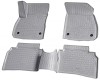 Set de 5 covorase gri cauciuc 3D stil tavita premium pentru Opel Insignia B din 2017, Recambo