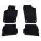 Set covorase auto mocheta Velor VW POLO (6R), 08.2009-12.2017, negru,