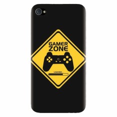 Husa silicon pentru Apple Iphone 4 / 4S, Gamer Zone