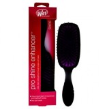 Wet Brush Pro Detangler Shine Enhancer Perie de Păr Neagră &ndash; Cu Peri Naturali &amp; IntelliFlex&reg;, Unisex