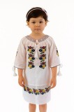 Cumpara ieftin Set Ie Fusta Fata Theodora Imbracaminte Copii Roz Albastru Multicolour Portocaliu Mov Verde Negru Maro