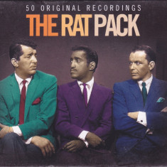 CD Jazz: The Rat Pack ( 2CD-uri, Frank Sinatra , Dean Martin , Sammy Davis Jr. )