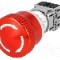 Intrerupator anti-vandalism, ON-ON, &Oslash;19mm, ONPOW - LAS1-BGQ-11TS