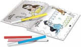 Set de desen de buzunar cu Printese Disney, portabil, 3 ani+