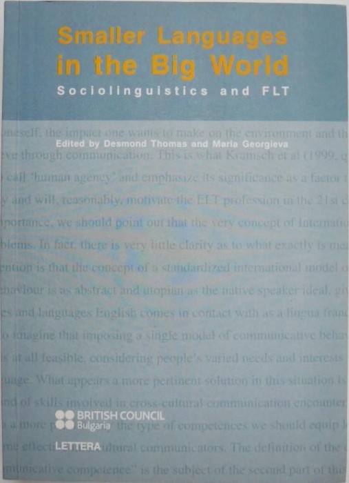 Smaller Languages in the Big World. Sociolinguistics and FLT