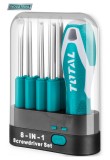 Cumpara ieftin Set 9 surubelnite interschimbabile TOTAL Industrial