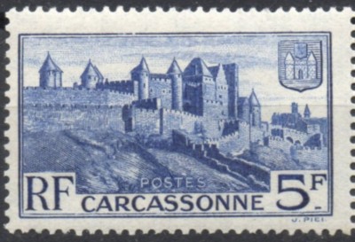 C4994 - Franta 1938 - Turism 1/8 neuzat,perfecta stare foto